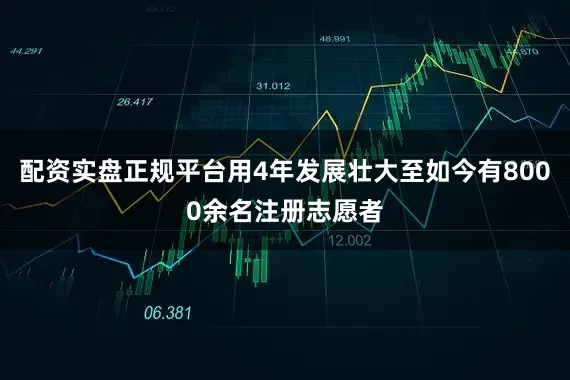 配资实盘正规平台用4年发展壮大至如今有8000余名注册志愿者